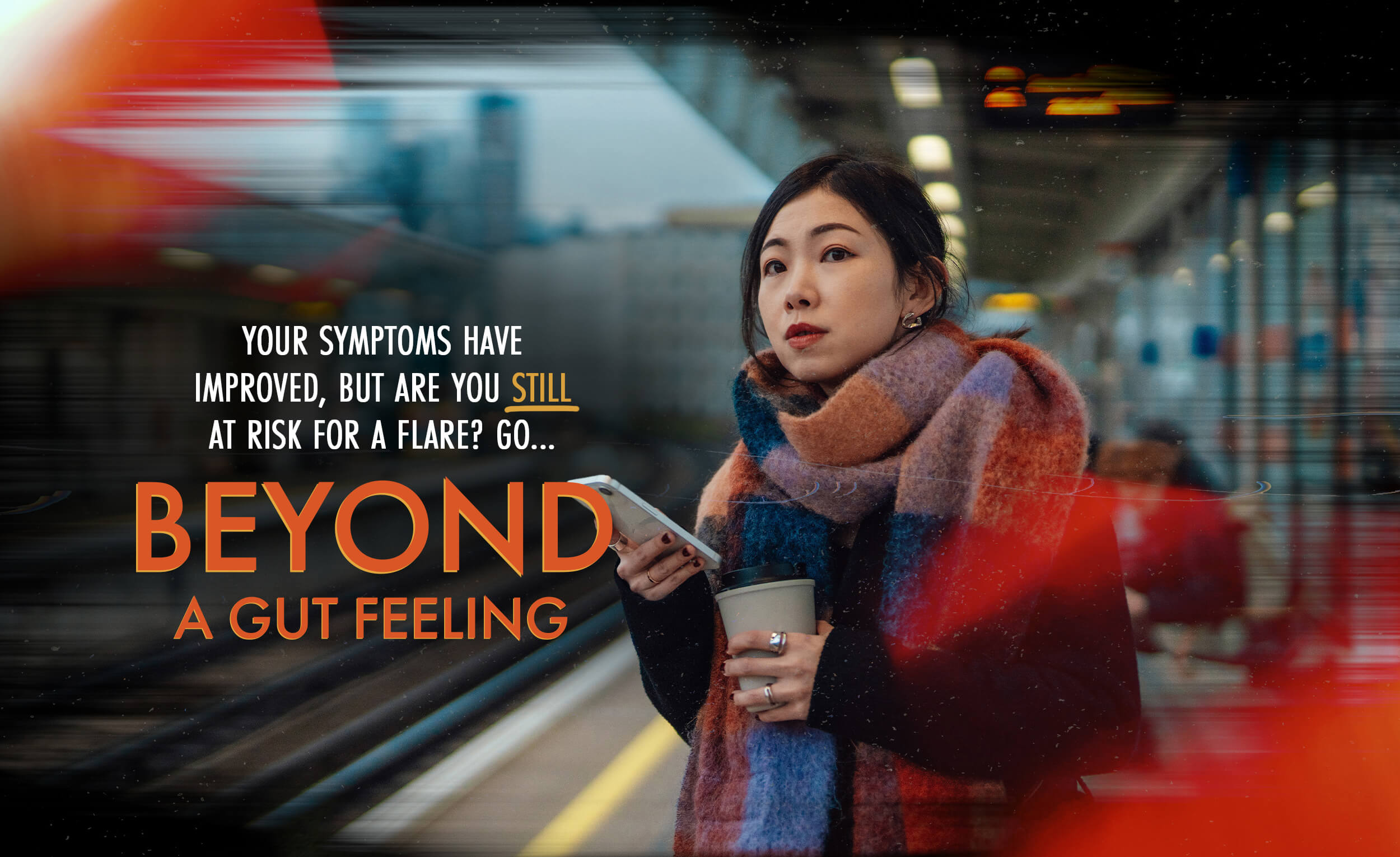 Your symptoms have improved, but are you still at risk for a flare? Go…beyond a gut feeling